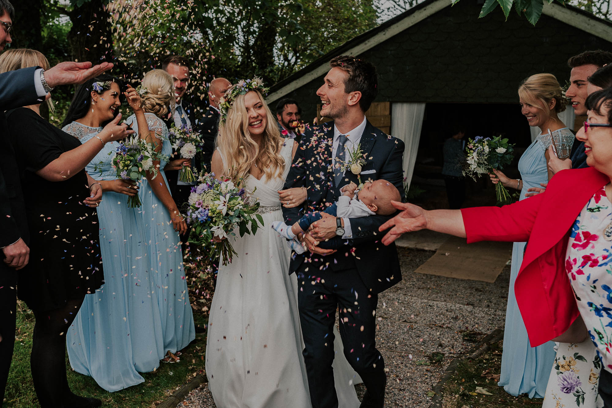 Victoria and Steve wedding confetti